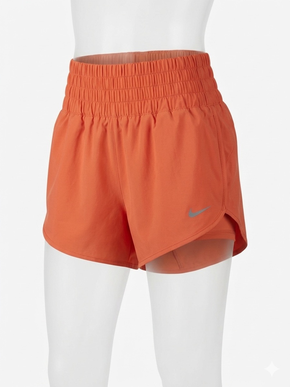 Nike Dri-FIT Tempo Running Shorts Neon Coral Lined Pockets Women’s XS NWT